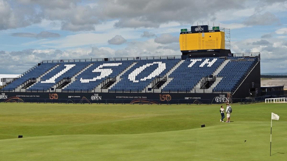 The Old Course at St Andrews stages The Open for a 30th time